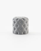 Laskasas BUR small Footstool & Pouf Vienna Light Grey - Araco Interiors