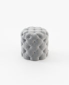 Laskasas BUR small Footstool & Pouf Vienna Light Grey - Araco Interiors