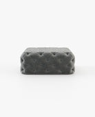 Laskasas BUR square Footstool & Pouf Vienna Anthracite - Araco Interiors