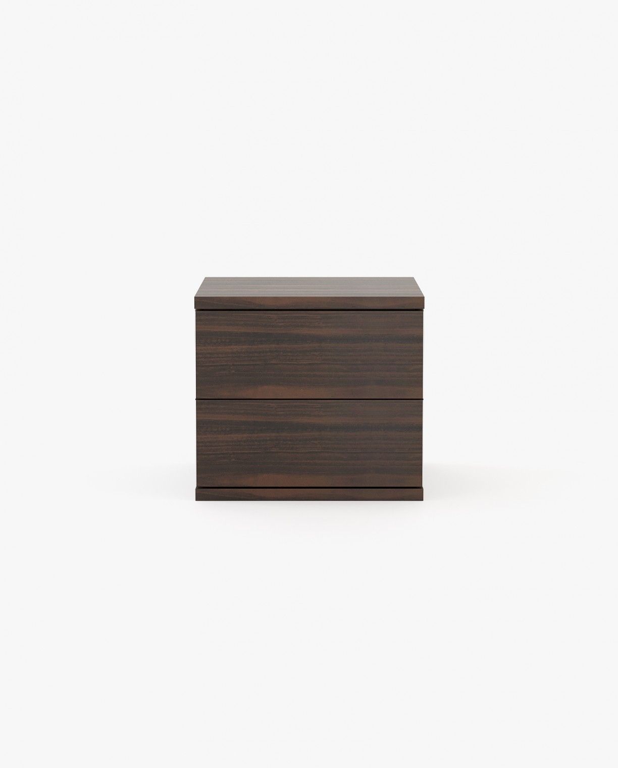 Laskasas CAIRO Bedside Cabinet & Table Smoked Eucalyptus Veneer Matte - Araco Interiors
