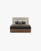 Laskasas CANTÃO Bed & Headboard Vienna Cream - Araco Interiors