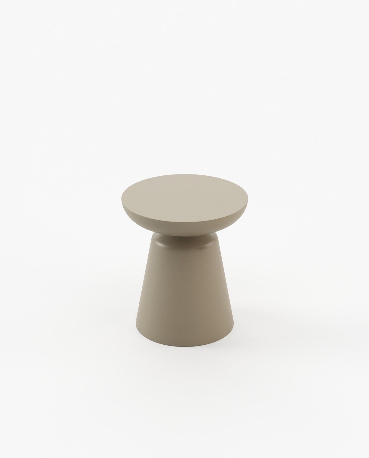 Laskasas CAP Nest & Side Table Beige Grey Lacquer Matte - Araco Interiors