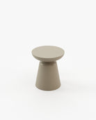 Laskasas CAP Nest & Side Table Beige Grey Lacquer Matte - Araco Interiors