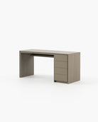 Laskasas CAPE Desk Aged Oak Veneer Matte - Araco Interiors