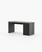 Laskasas CAPE Desk Grey Eucalyptus Veneer Matte - Araco Interiors