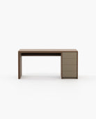 Laskasas CAPE Desk Walnut Veneer Matte - Araco Interiors