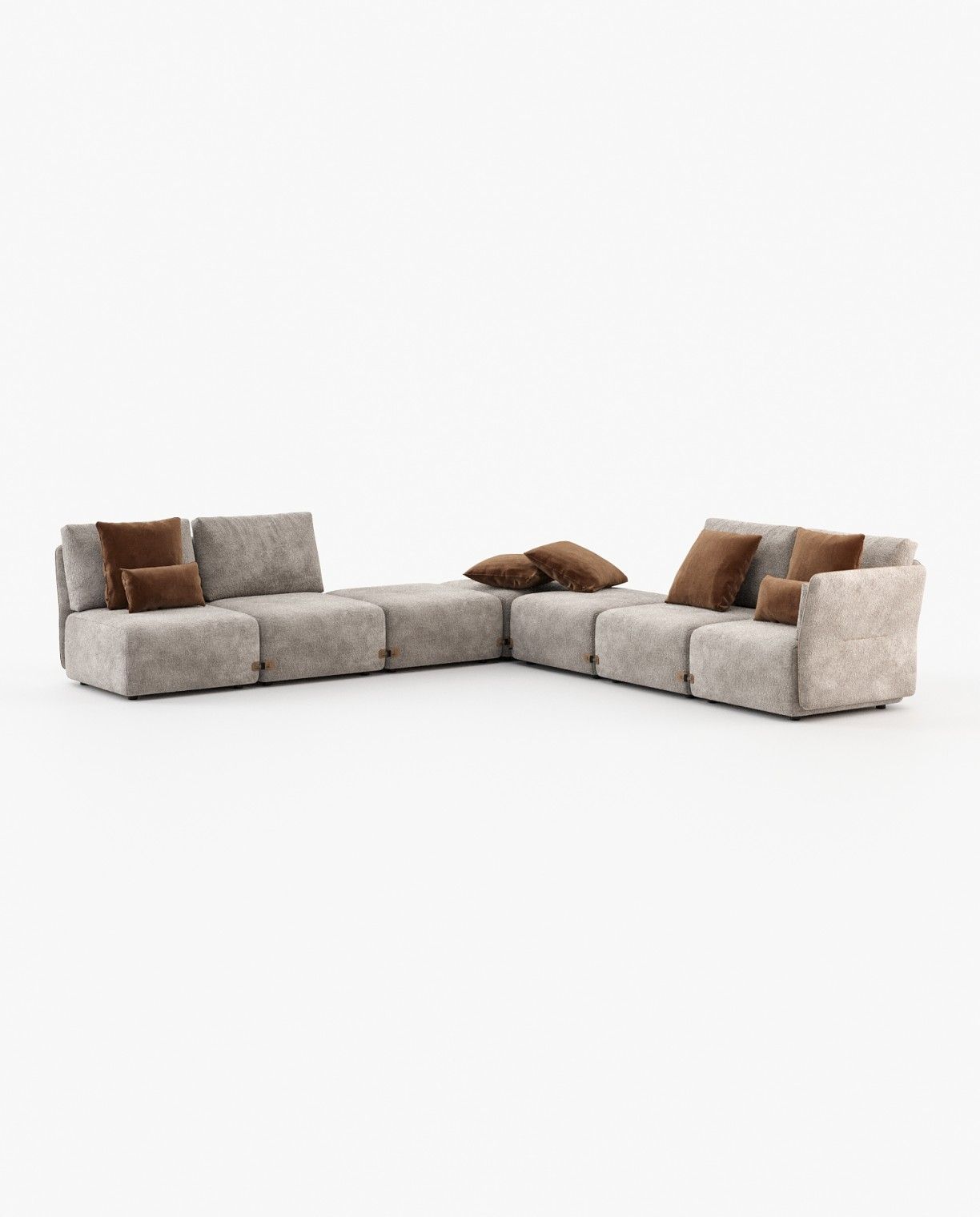 Laskasas CASABLANCA arm module Sofa Dom Pearl - Araco Interiors