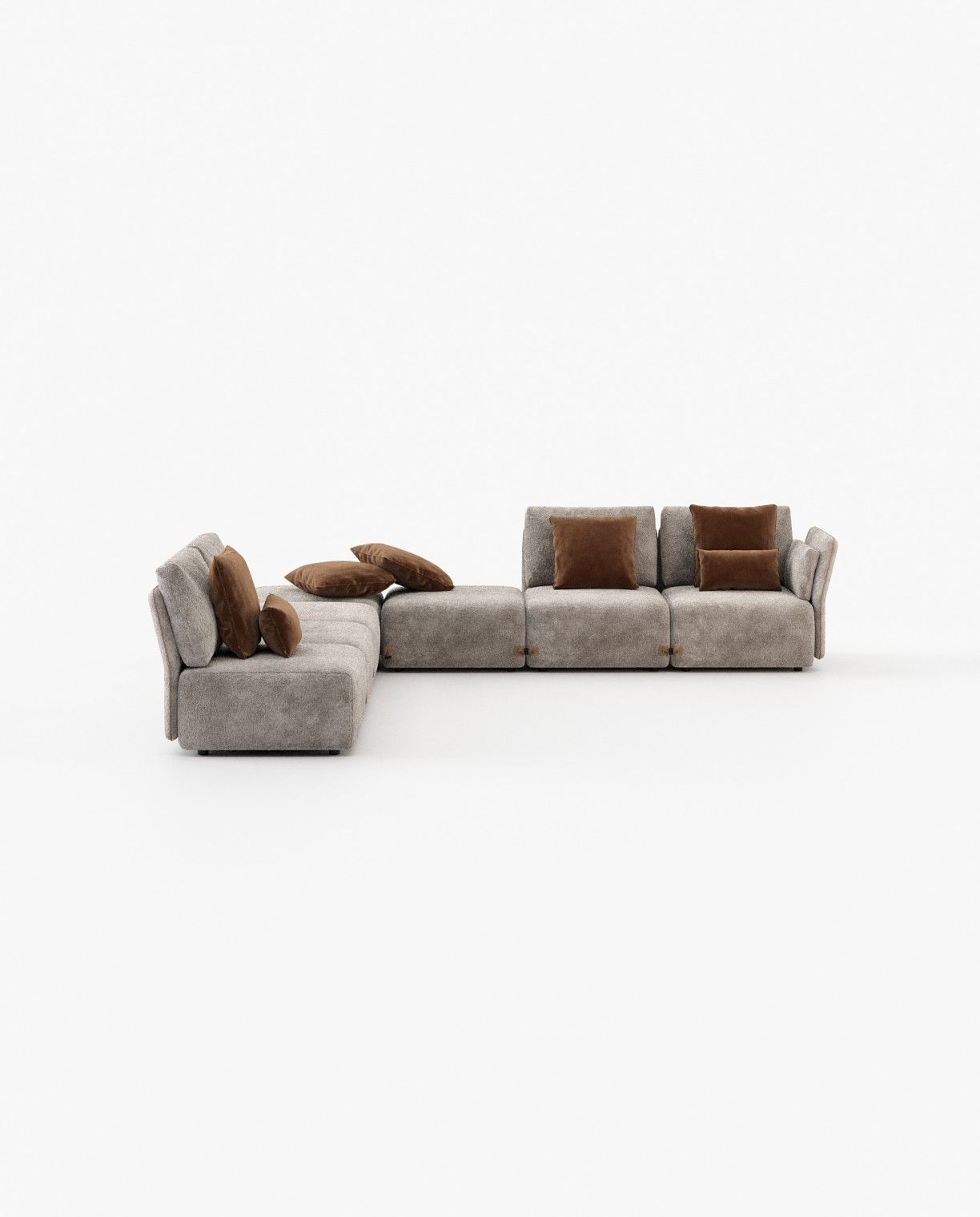 Laskasas CASABLANCA arm module Sofa Dom Pearl - Araco Interiors