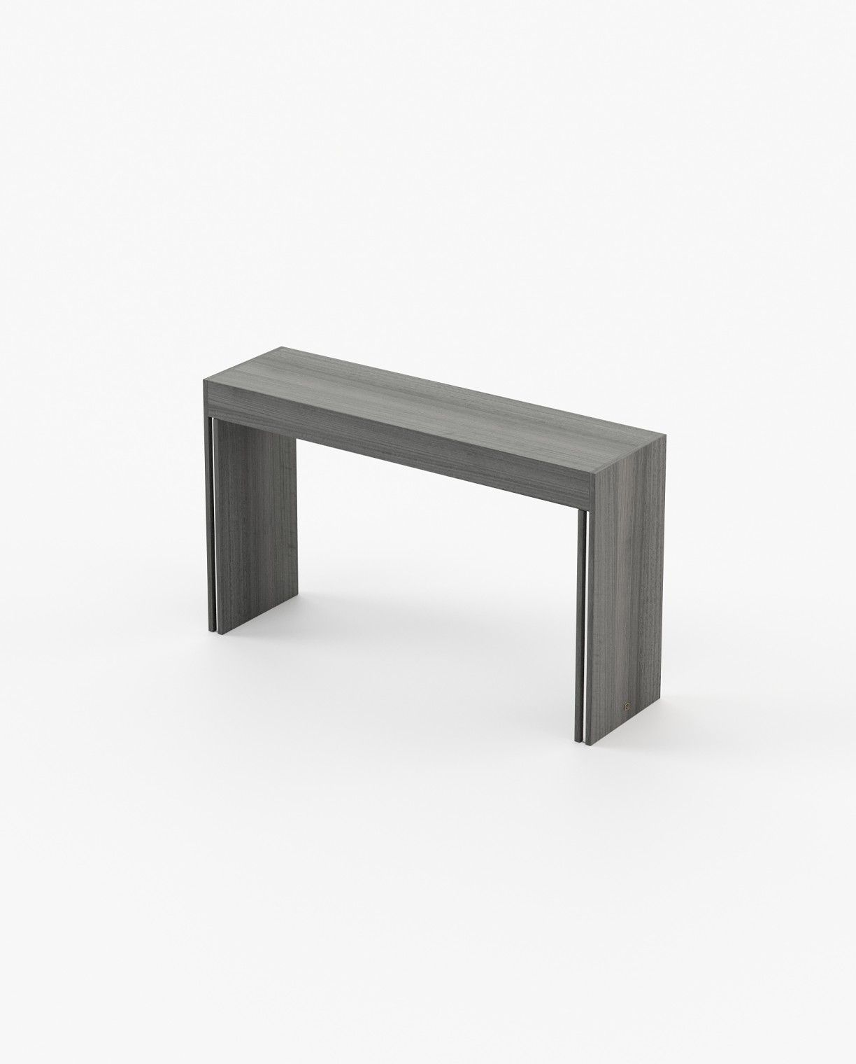 Laskasas CEUTA Console Table Grey Eucalyptus Veneer Matte - Araco Interiors