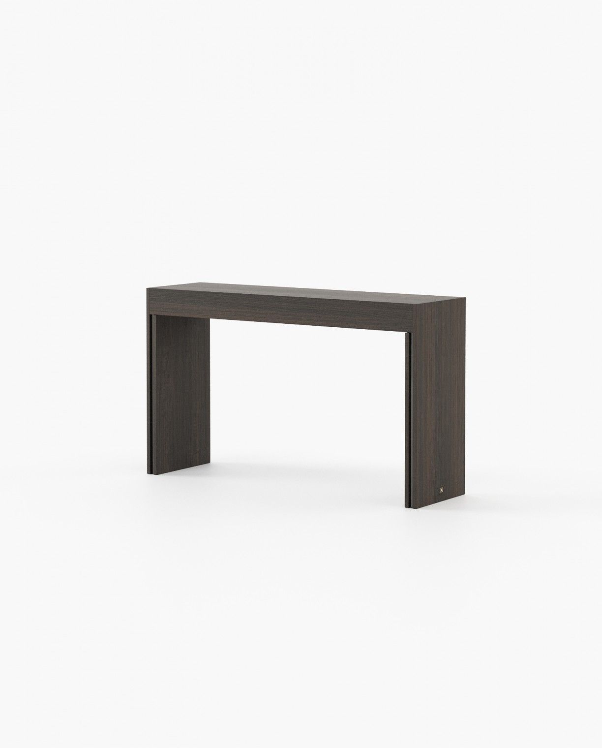 Laskasas CEUTA Console Table Smoked Oak Veneer Matte - Araco Interiors