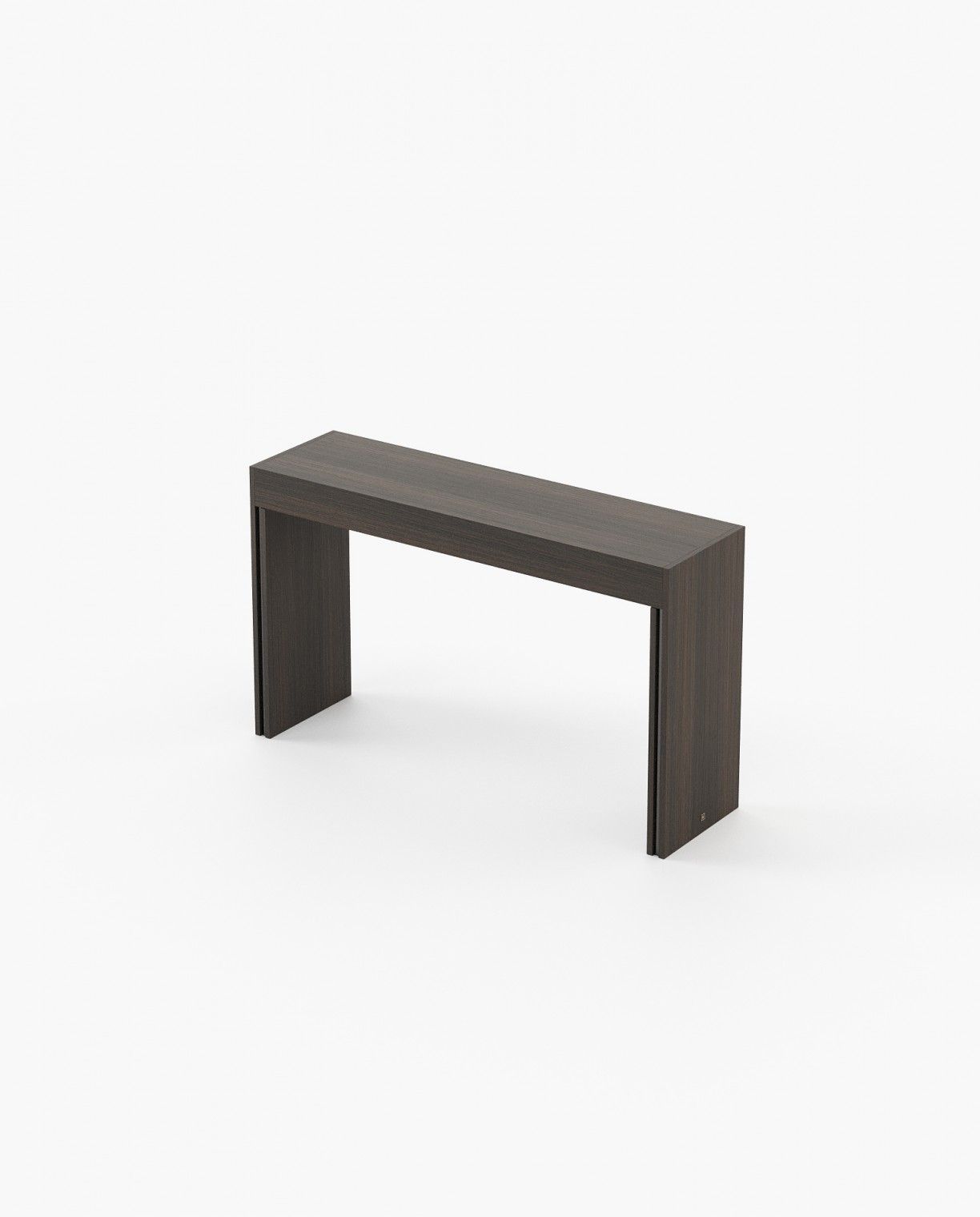 Laskasas CEUTA Console Table Smoked Oak Veneer Matte - Araco Interiors