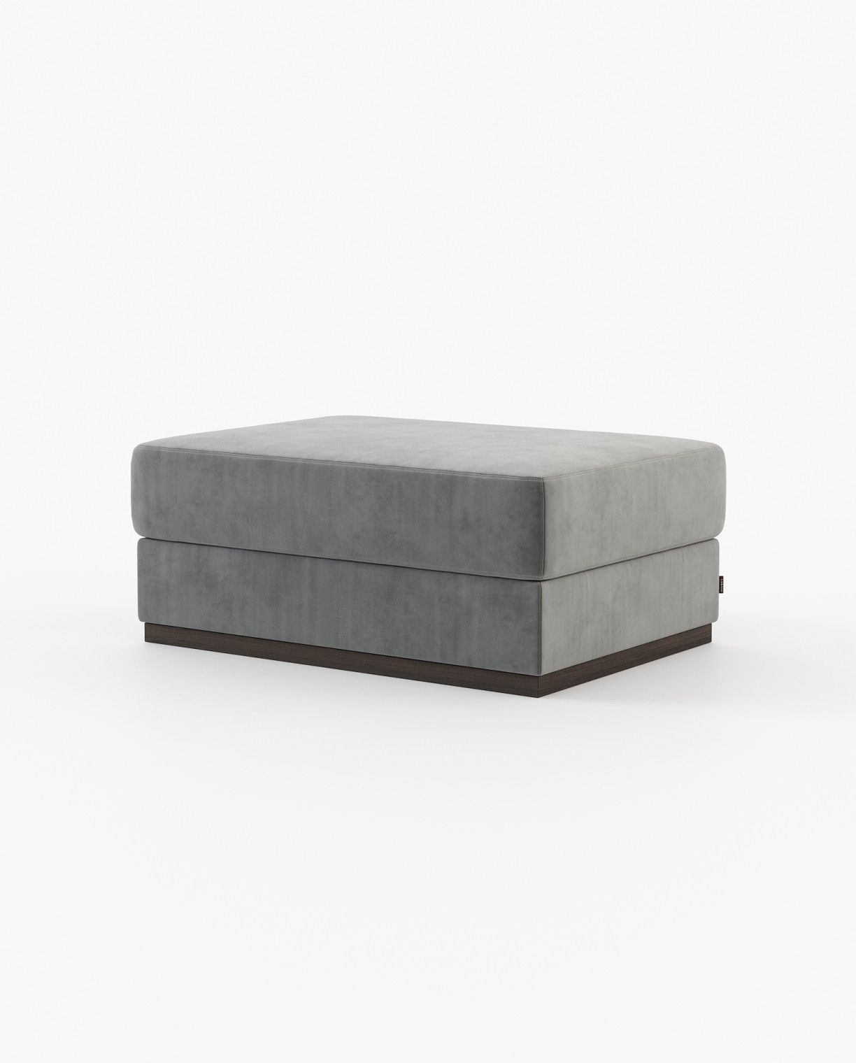 Laskasas CHARLIE Footstool & Pouf Vienna Anthracite - Araco Interiors