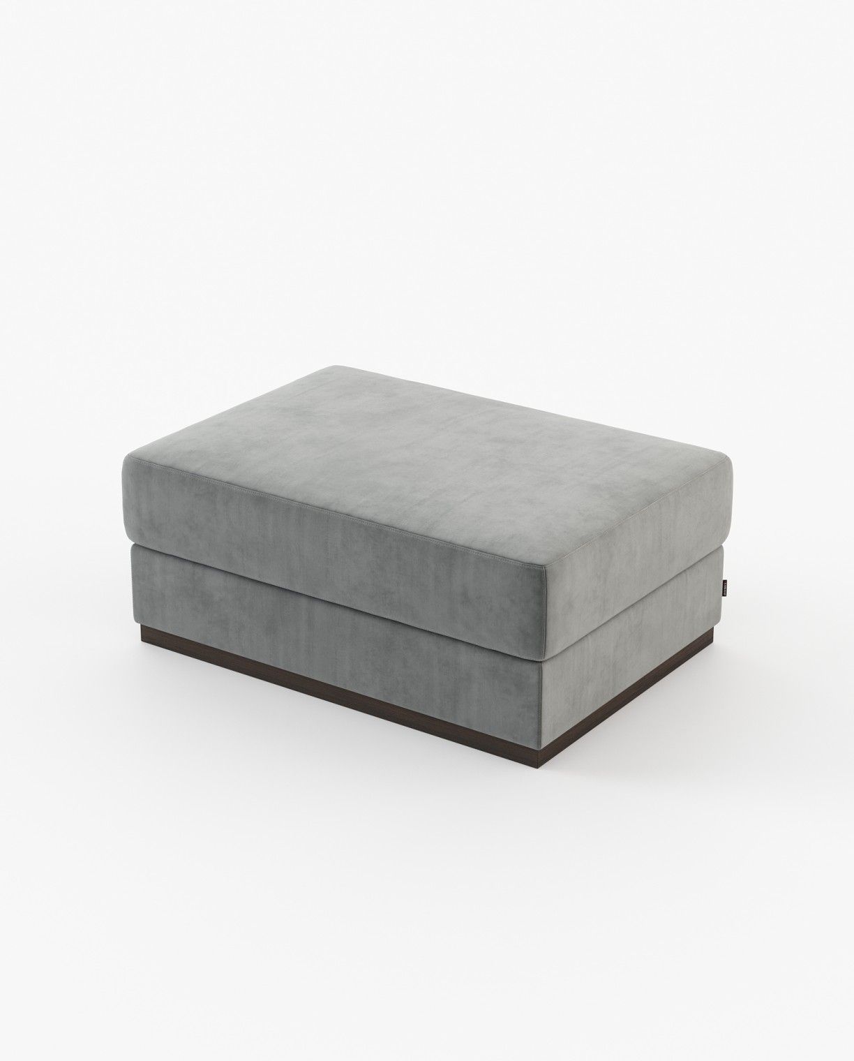 Laskasas CHARLIE Footstool & Pouf Vienna Anthracite - Araco Interiors