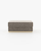 Laskasas CHARLIE Footstool & Pouf Vienna Khaki - Araco Interiors