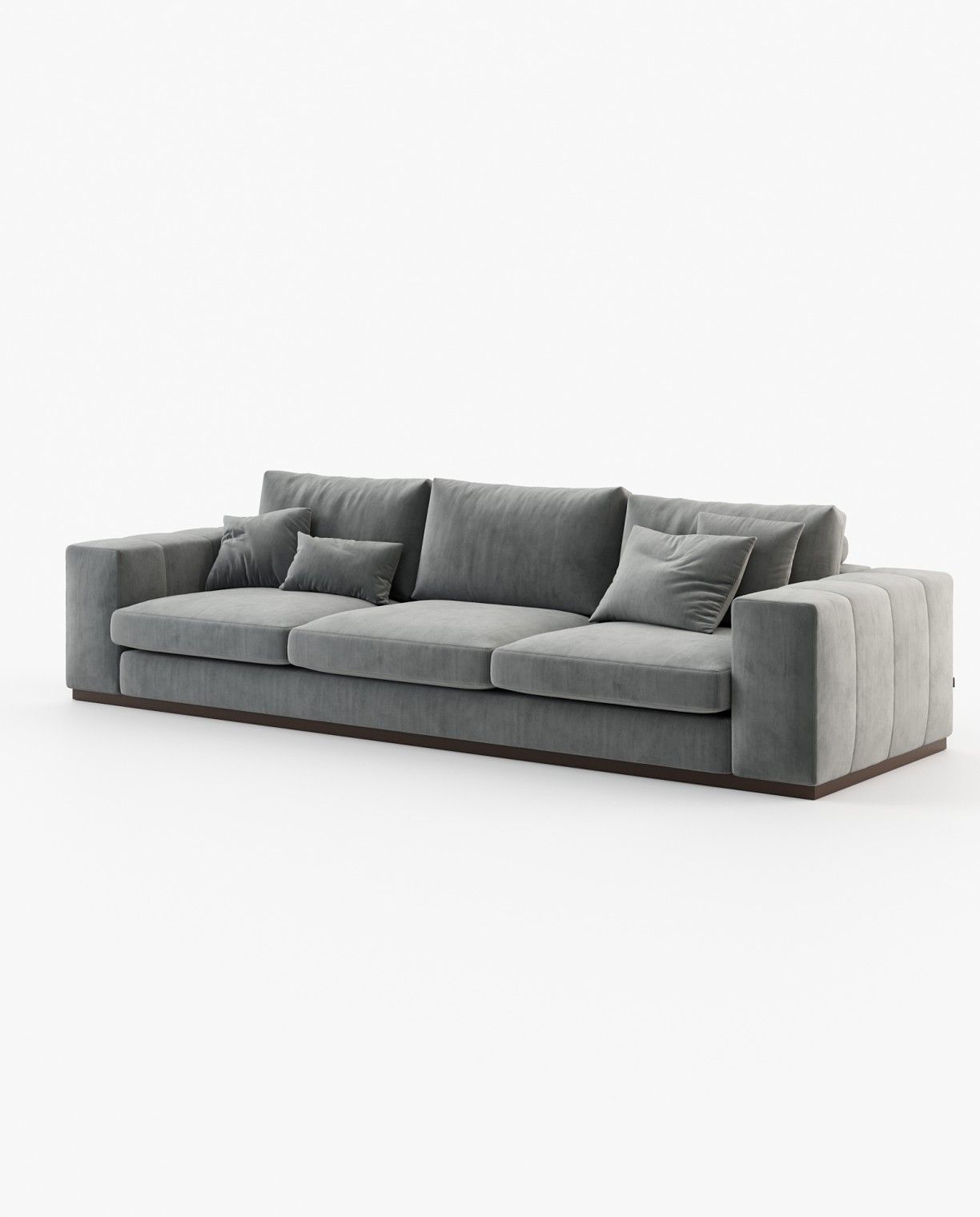 Laskasas CHARLIE with chaiselongue Sofa Vienna Anthracite - Araco Interiors