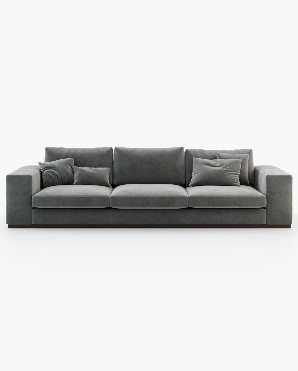 Laskasas CHARLIE with chaiselongue Sofa Vienna Anthracite - Araco Interiors