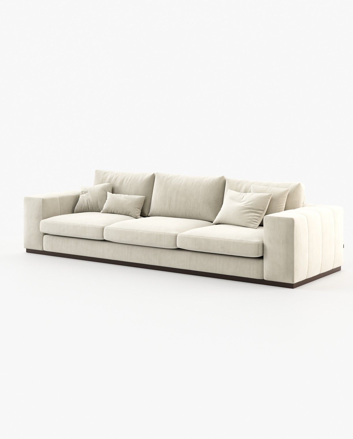 Laskasas CHARLIE with chaiselongue Sofa Vienna Cream - Araco Interiors