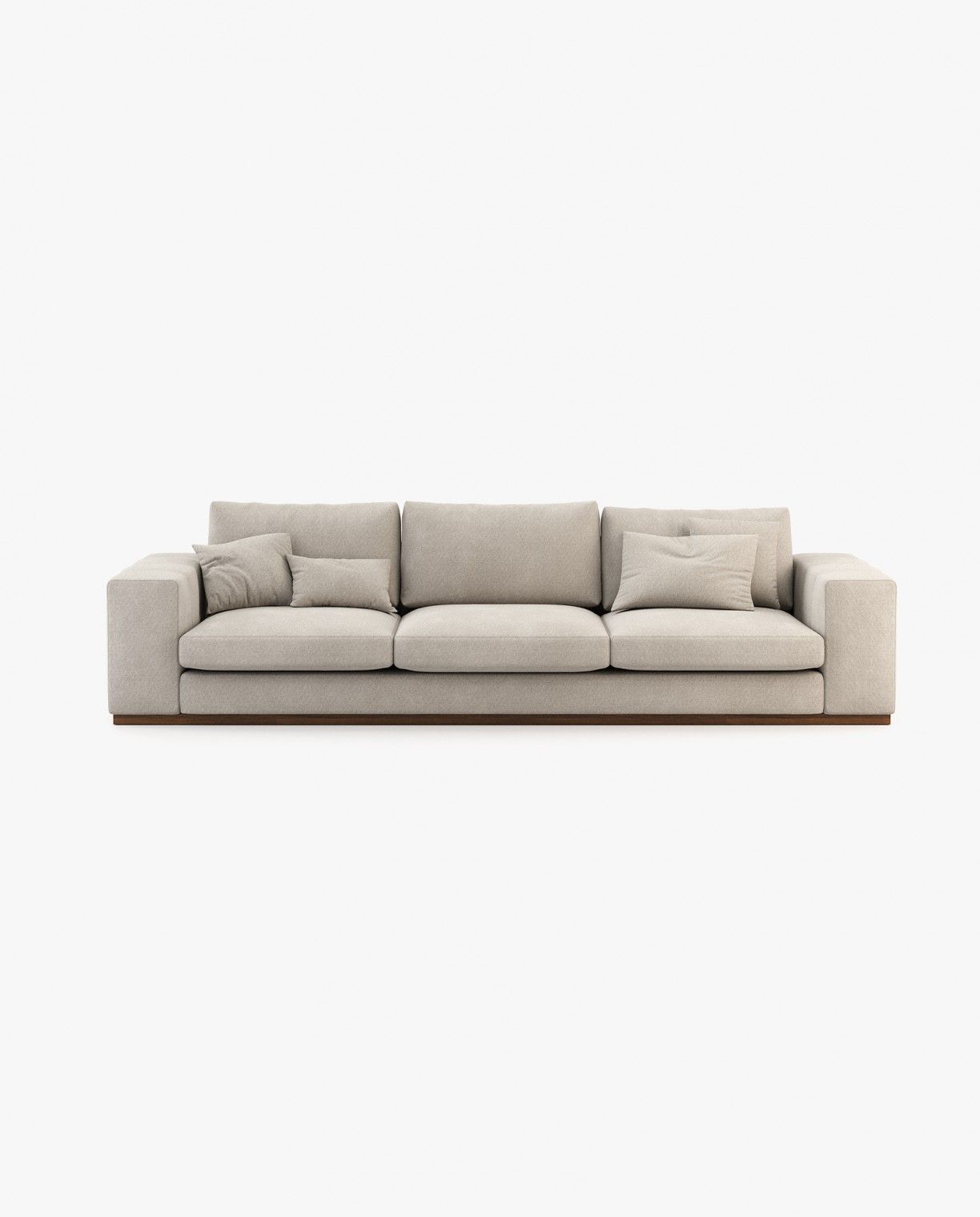 Laskasas CHARLIE with chaiselongue Sofa Xangai Sand - Araco Interiors