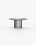 Laskasas CHERYL Dining & Bar Table Grey Eucalyptus Veneer Matte - Araco Interiors