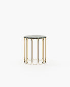 Laskasas CHERYL Nest & Side Table Carrara Marble - Araco Interiors