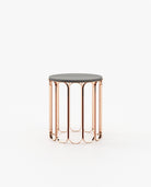 Laskasas CHERYL Nest & Side Table Grey Eucalyptus Veneer Matte - Araco Interiors