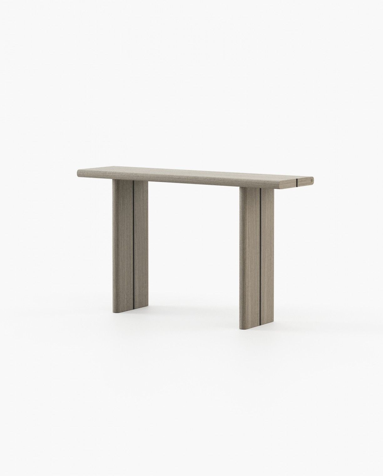 Laskasas CHIOS Console Table Aged Oak Veneer Matte - Araco Interiors
