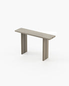 Laskasas CHIOS Console Table Aged Oak Veneer Matte - Araco Interiors