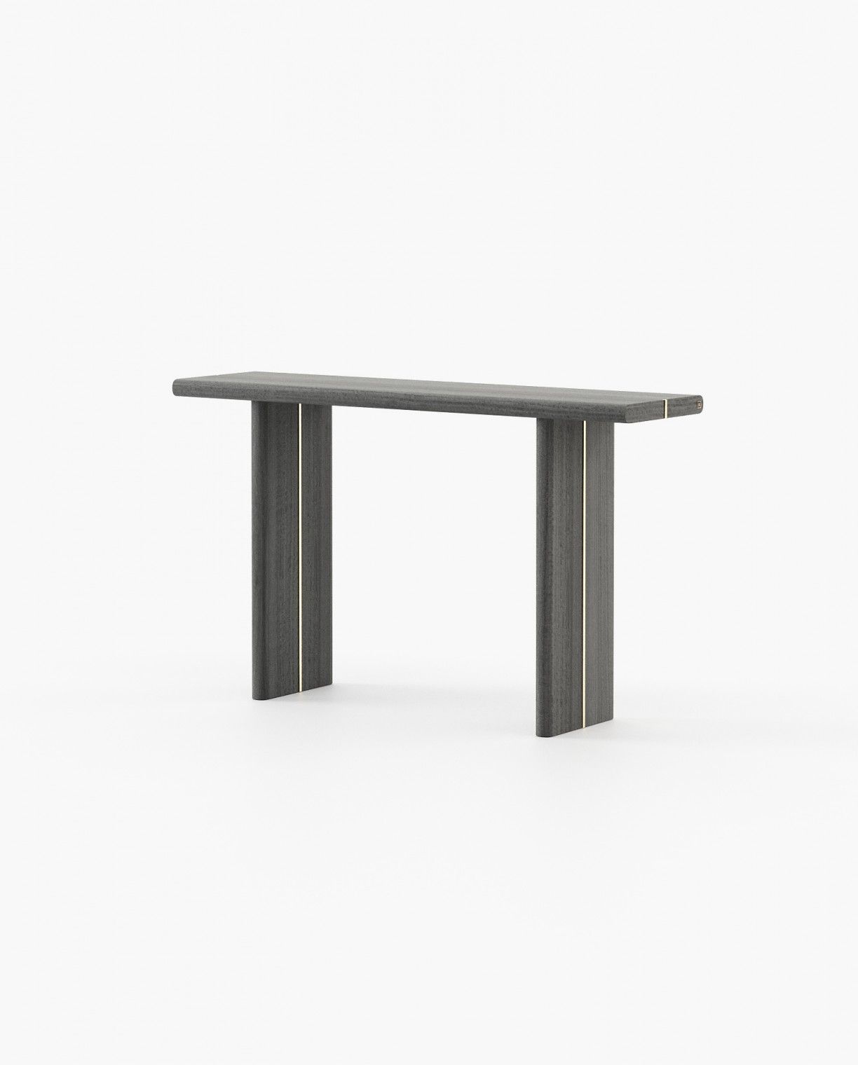 Laskasas CHIOS Console Table Grey Eucalyptus Veneer Matte - Araco Interiors