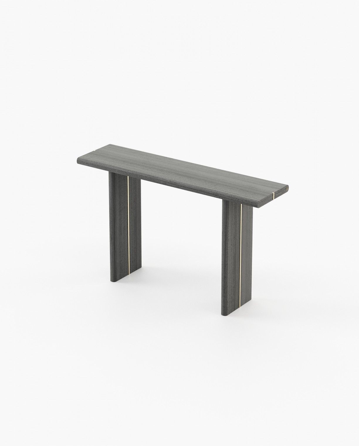 Laskasas CHIOS Console Table Grey Eucalyptus Veneer Matte - Araco Interiors