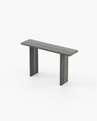Laskasas CHIOS Console Table Grey Eucalyptus Veneer Matte - Araco Interiors