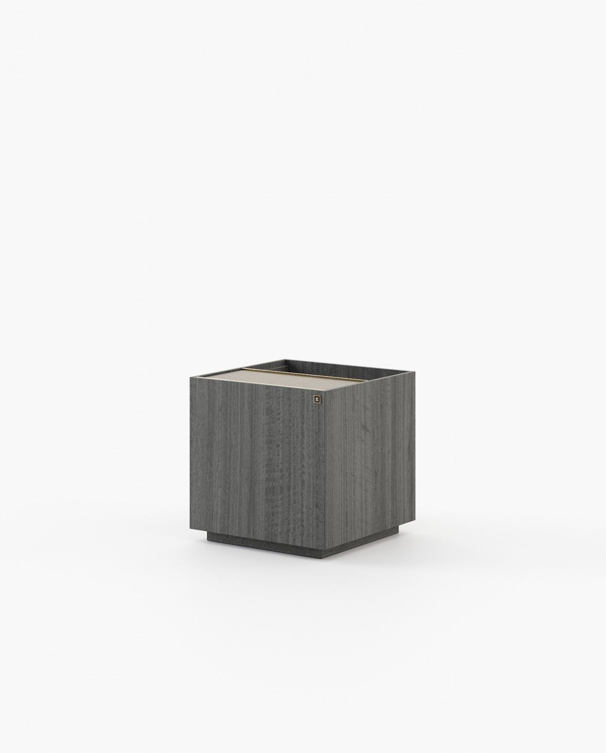 Laskasas CHIOS Nest & Side Table Grey Eucalyptus Veneer Matte - Araco Interiors