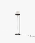 Laskasas CLARKE Floor Lamp Nero Marquina Polished Marble - Araco Interiors
