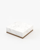 Laskasas CLEA Coffee Table Carrara Marble - Araco Interiors