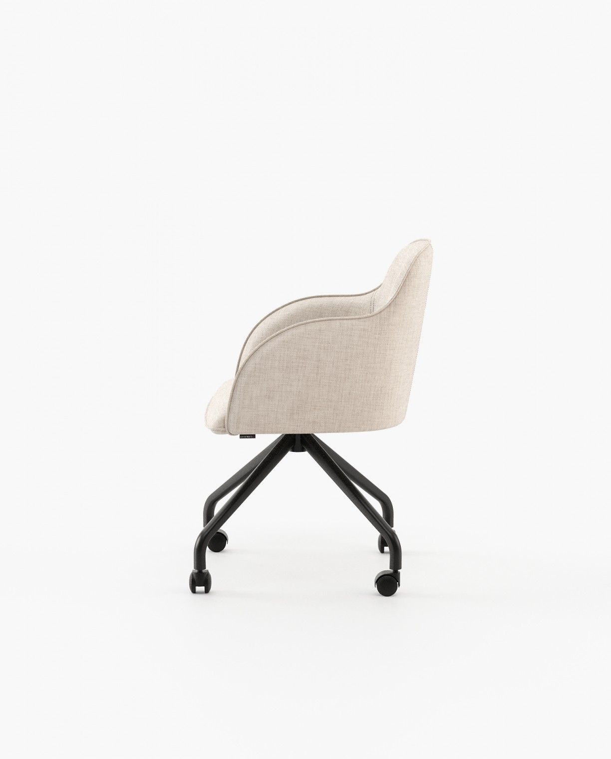 Laskasas CLYDE office Dining Chair & Bench Xangai White - Araco Interiors