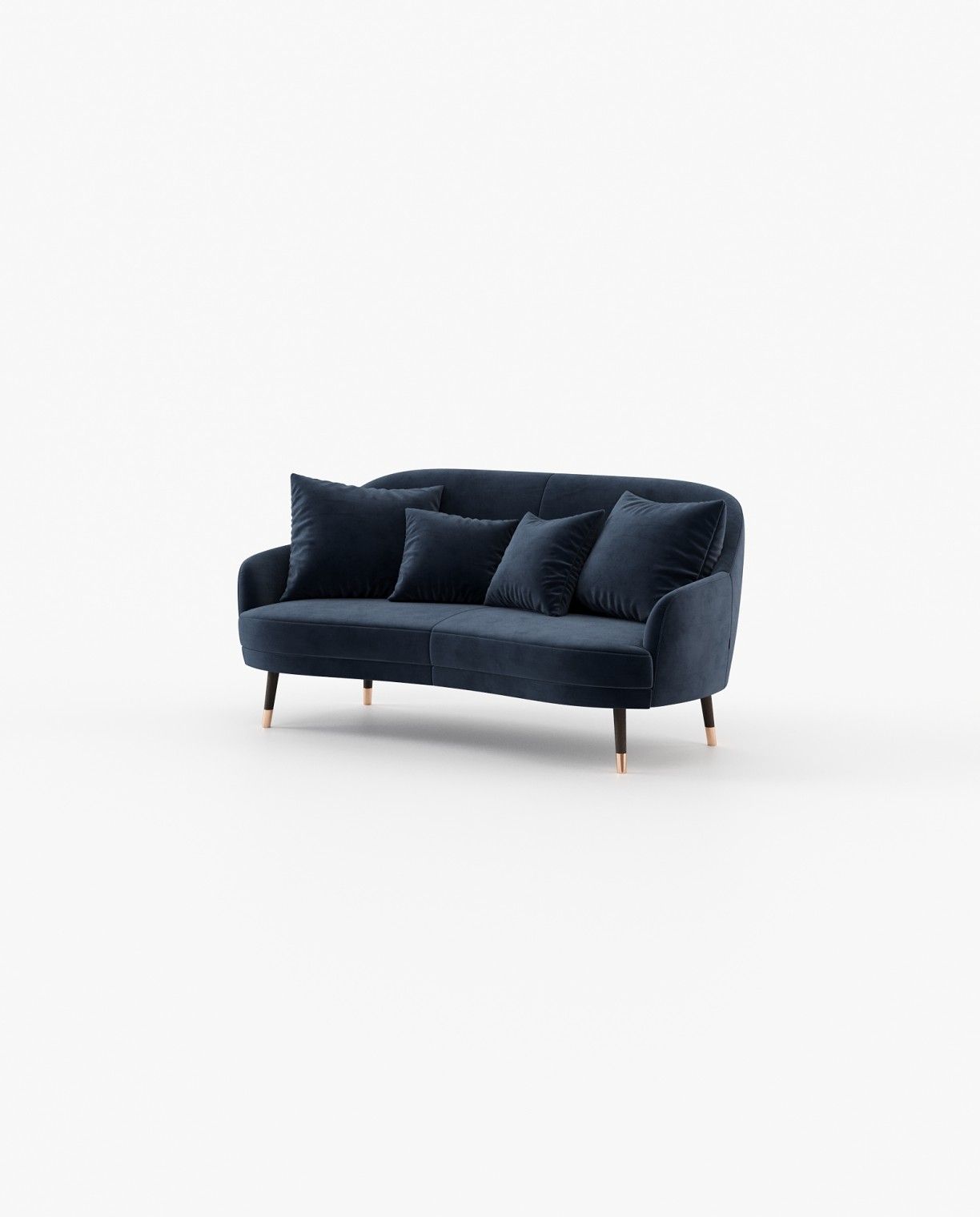 Laskasas COSY Sofa Vienna Deep Blue - Araco Interiors