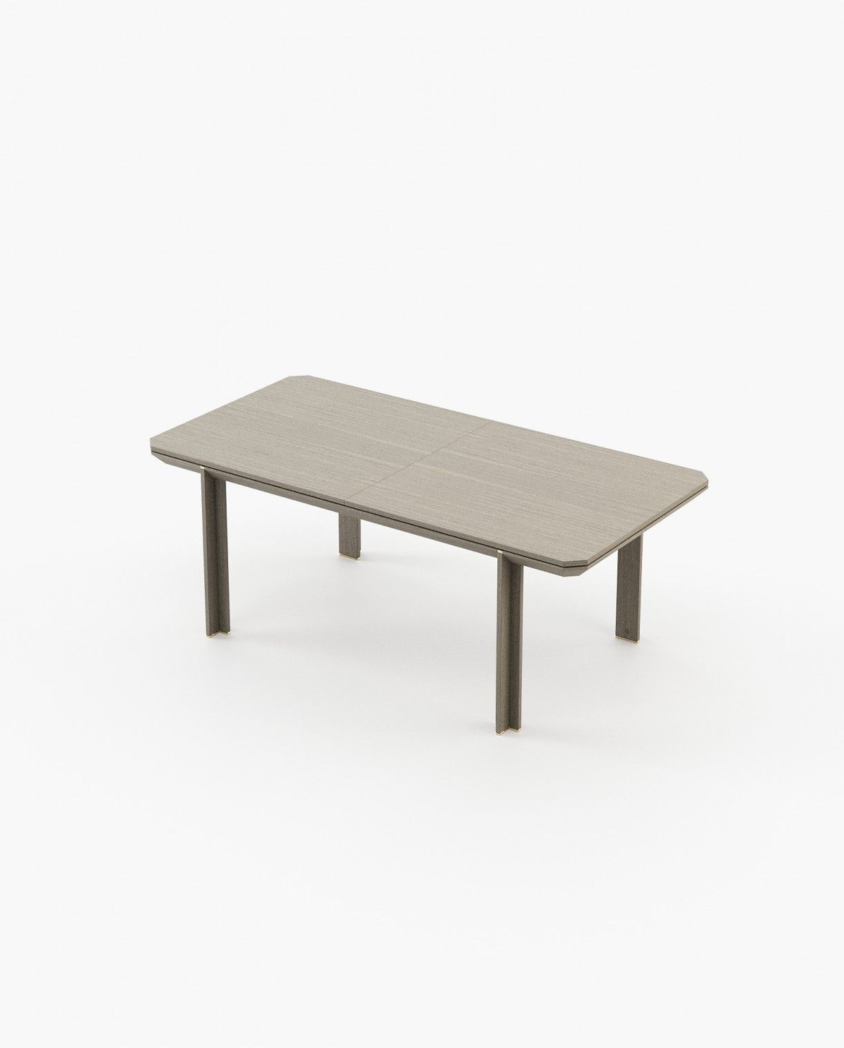 Laskasas CRES Dining & Bar Table Aged Oak Veneer Matte - Araco Interiors