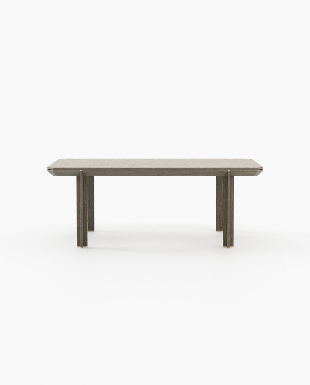 Laskasas CRES Dining & Bar Table Aged Oak Veneer Matte - Araco Interiors