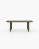 Laskasas CRES Dining & Bar Table Aged Oak Veneer Matte - Araco Interiors