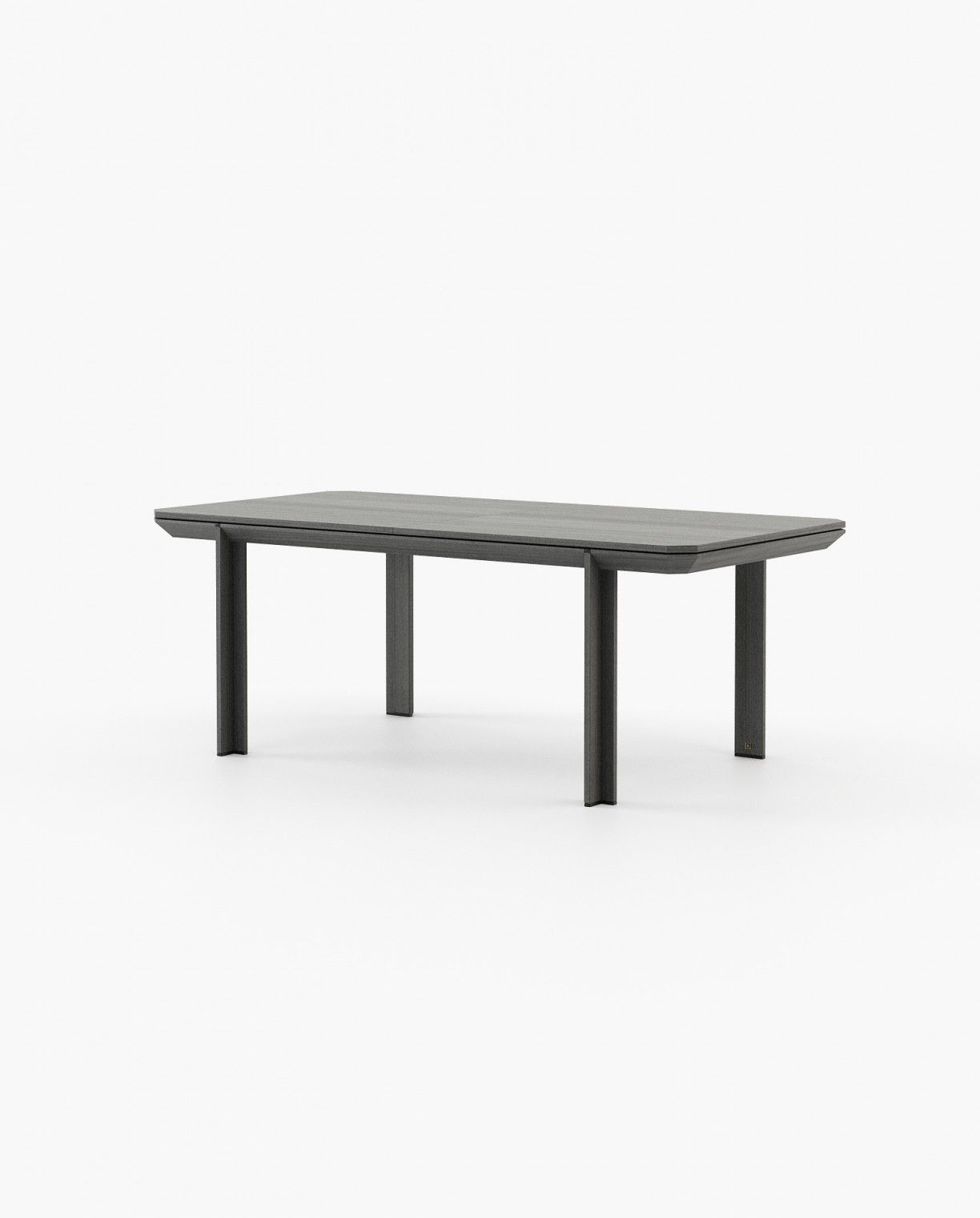 Laskasas CRES Dining & Bar Table Grey Eucalyptus Veneer Matte - Araco Interiors