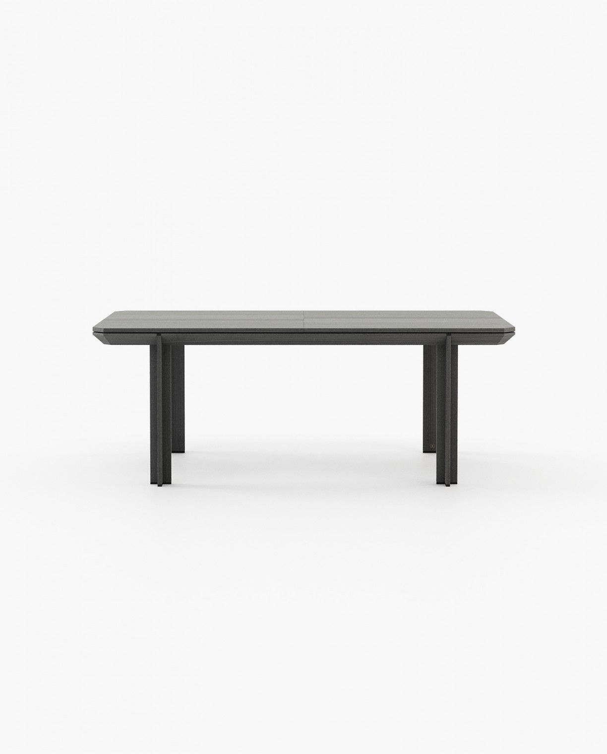 Laskasas CRES Dining & Bar Table Grey Eucalyptus Veneer Matte - Araco Interiors