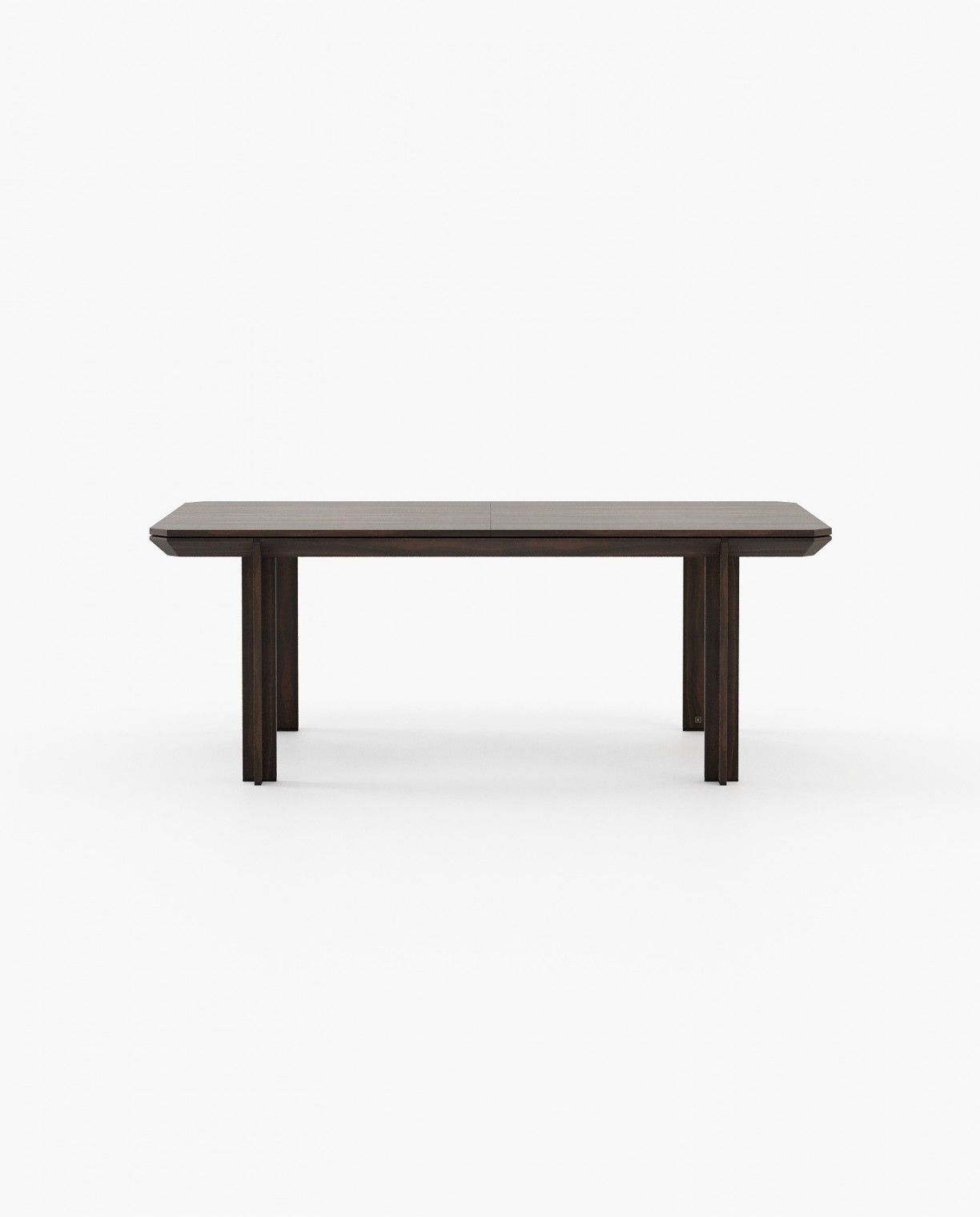 Laskasas CRES Dining & Bar Table Smoked Eucalyptus Veneer Matte - Araco Interiors