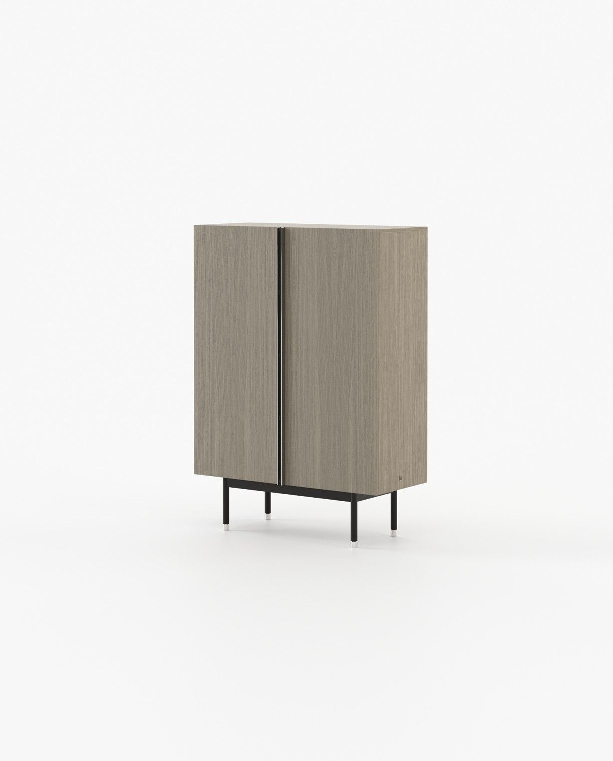Laskasas CUBA Bar Cabinet Aged Oak Veneer Matte - Araco Interiors