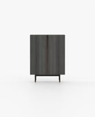 Laskasas CUBA Bar Cabinet Grey Eucalyptus Veneer Matte - Araco Interiors