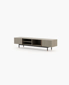 Laskasas CUBA Media Unit Aged Oak Veneer Matte - Araco Interiors