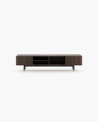 Laskasas CUBA Media Unit Smoked Eucalyptus Veneer Matte - Araco Interiors