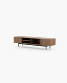 Laskasas CUBA Media Unit Walnut Veneer Matte - Araco Interiors