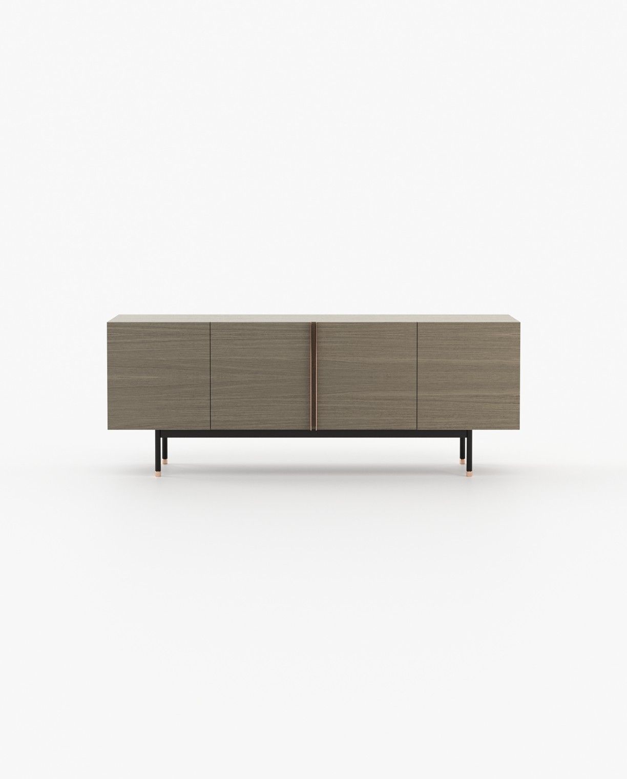 Laskasas CUBA Sideboard Aged Oak Veneer Matte - Araco Interiors