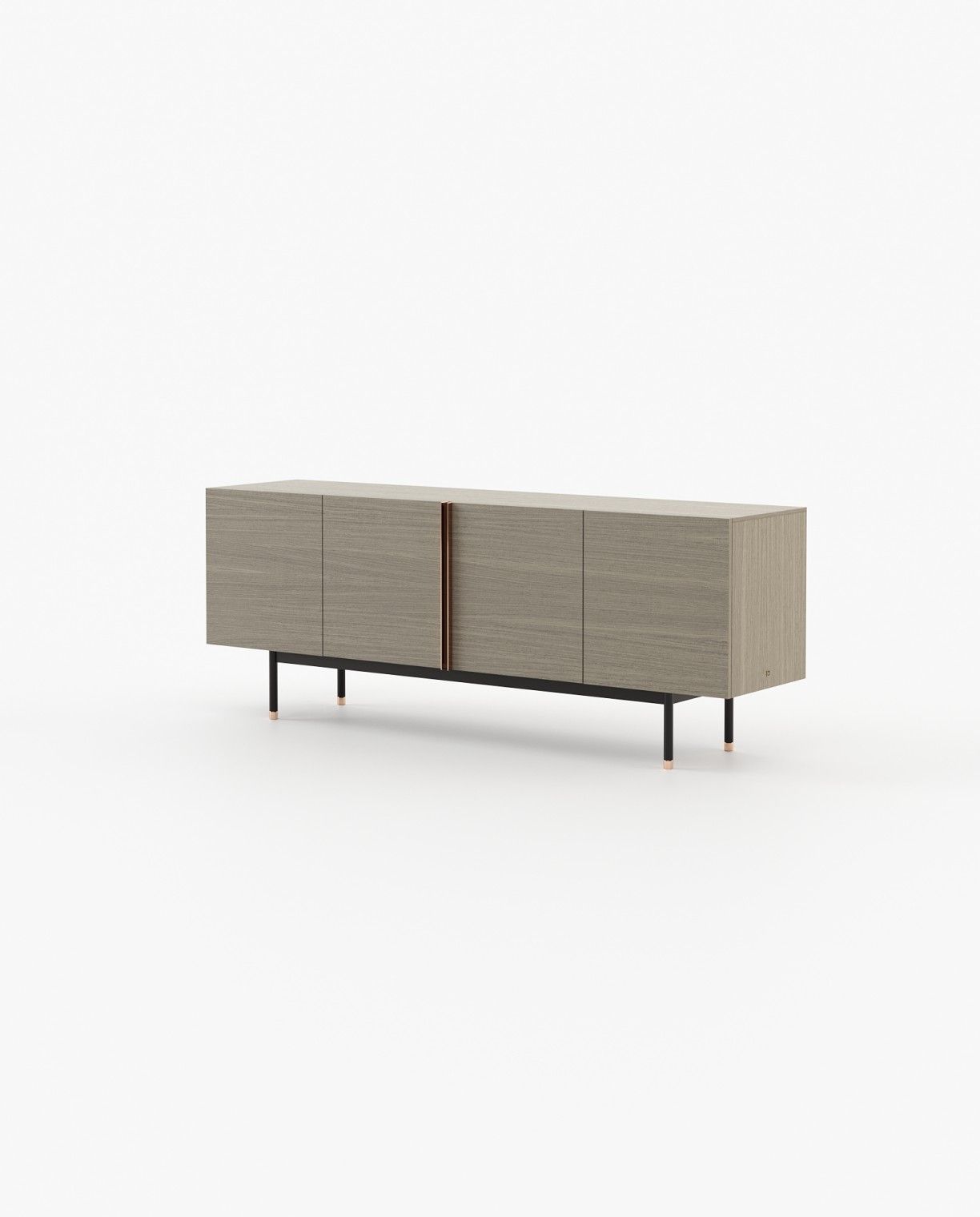 Laskasas CUBA Sideboard Aged Oak Veneer Matte - Araco Interiors