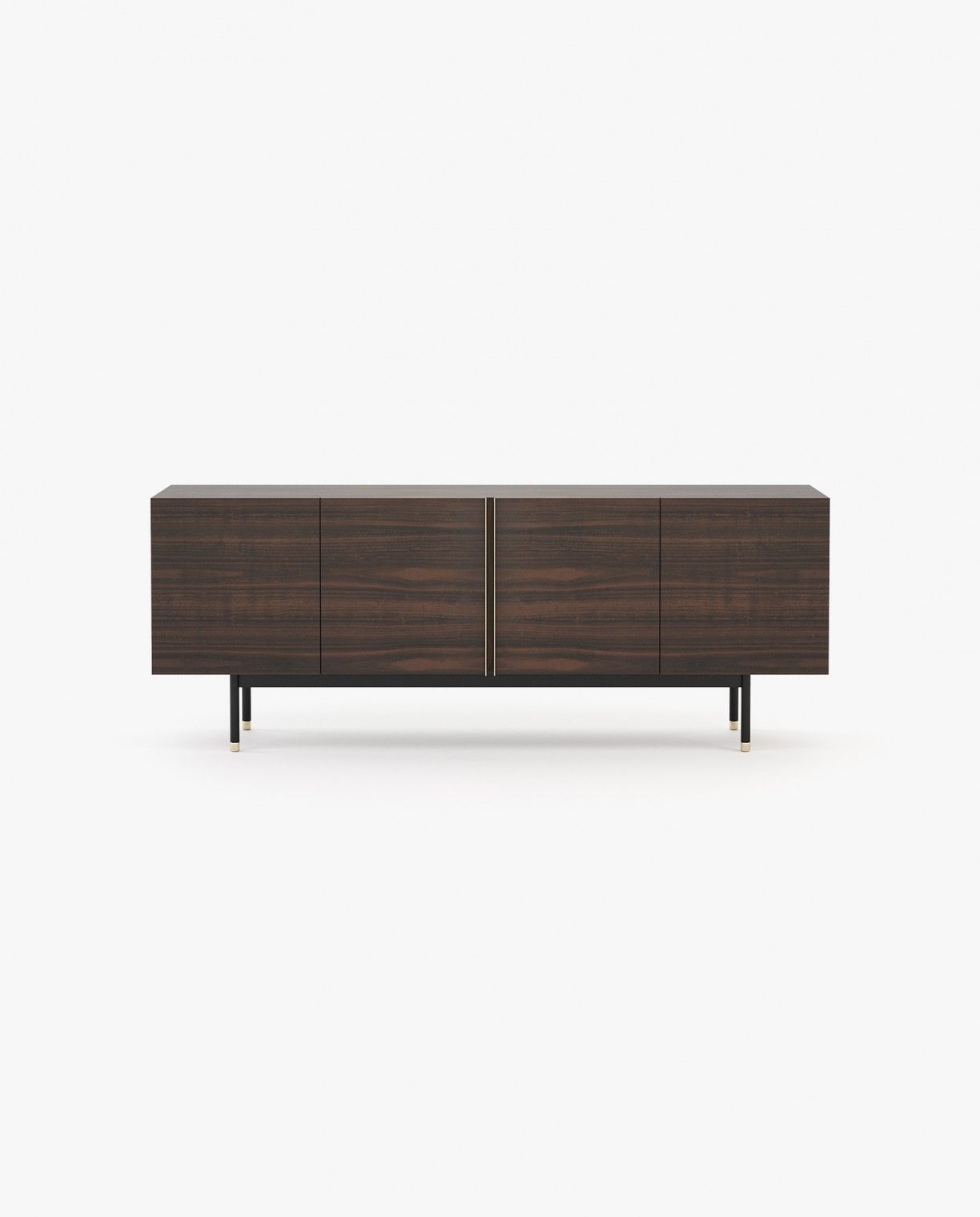 Laskasas CUBA Sideboard Smoked Eucalyptus Veneer Matte - Araco Interiors