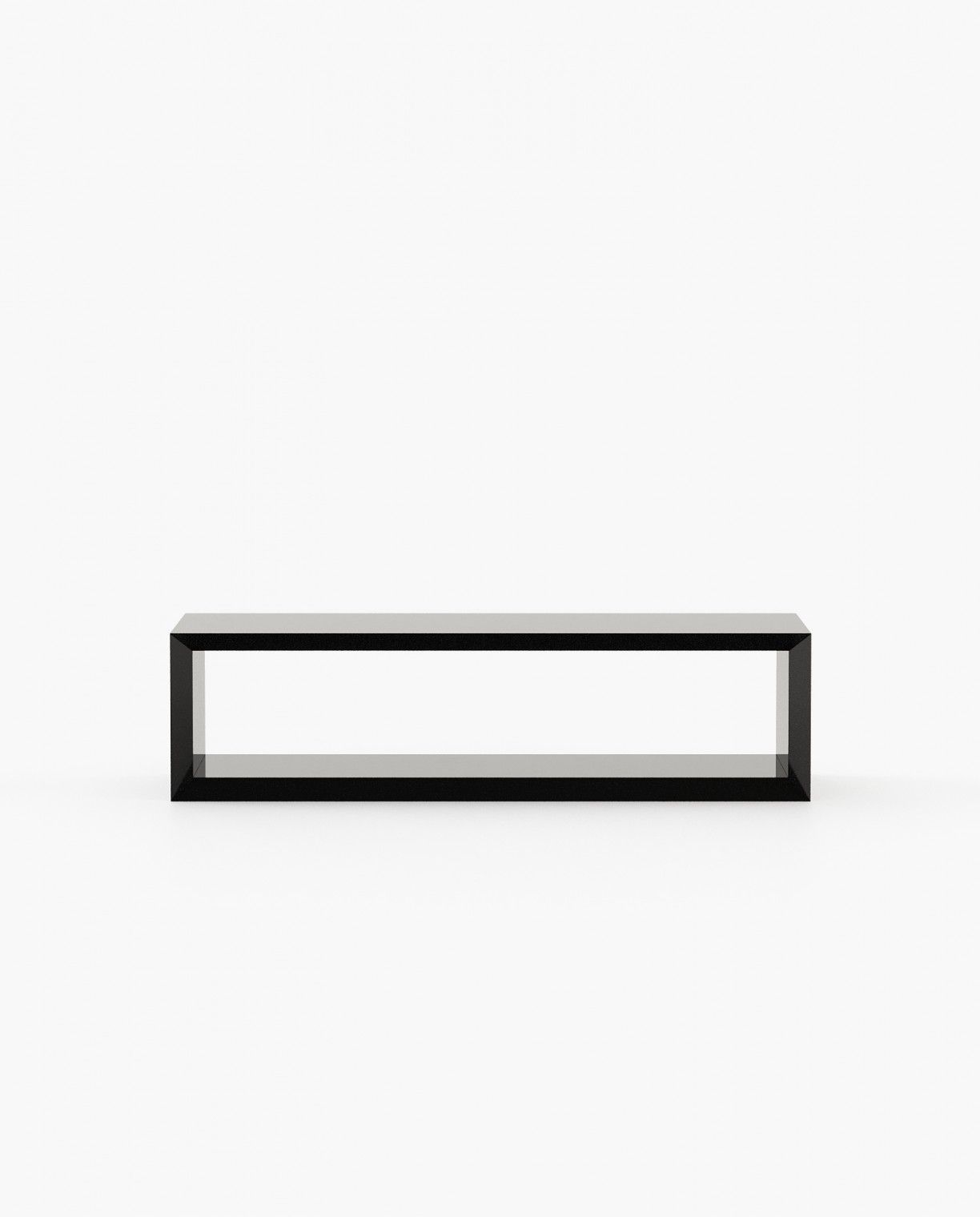 Laskasas DAISY Storage Unit Black Lacquer Matte - Araco Interiors